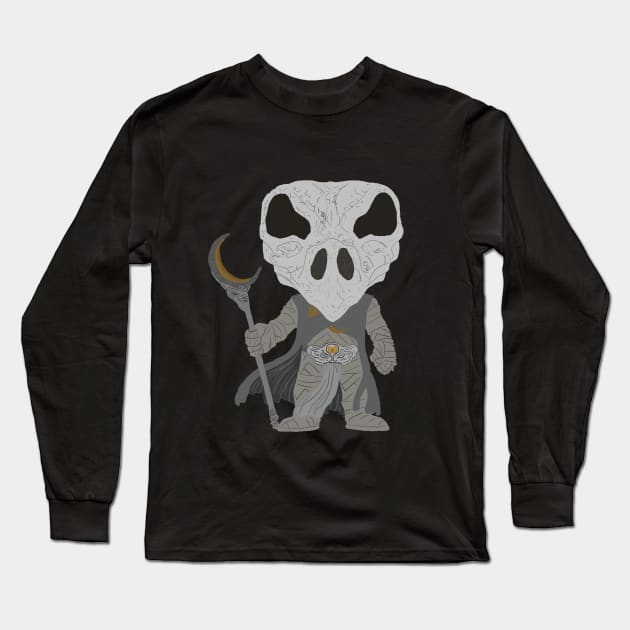 Moon Knight Khonsu Long Sleeve T-Shirt by BadDrawnStuff